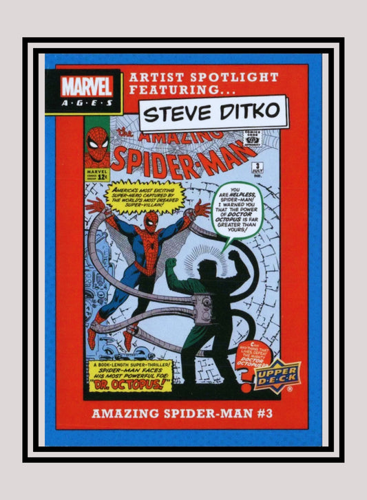 Marvel! 1x Amazing Spider-Man #3 - Inserts (ASF-3 - 2020 Upper Deck Marvel Ages)