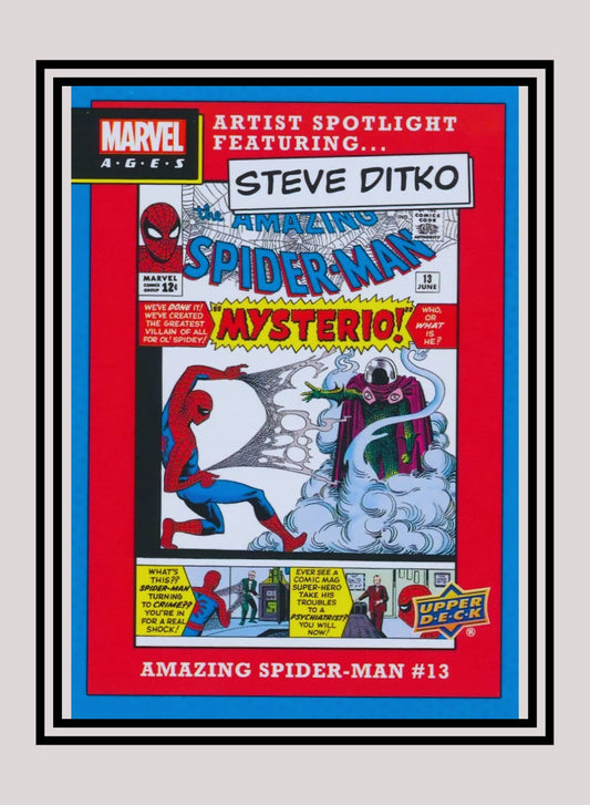 Marvel! 1x Amazing Spider-Man #13 - Inserts (ASF-4 - 2020 Upper Deck Marvel Ages)