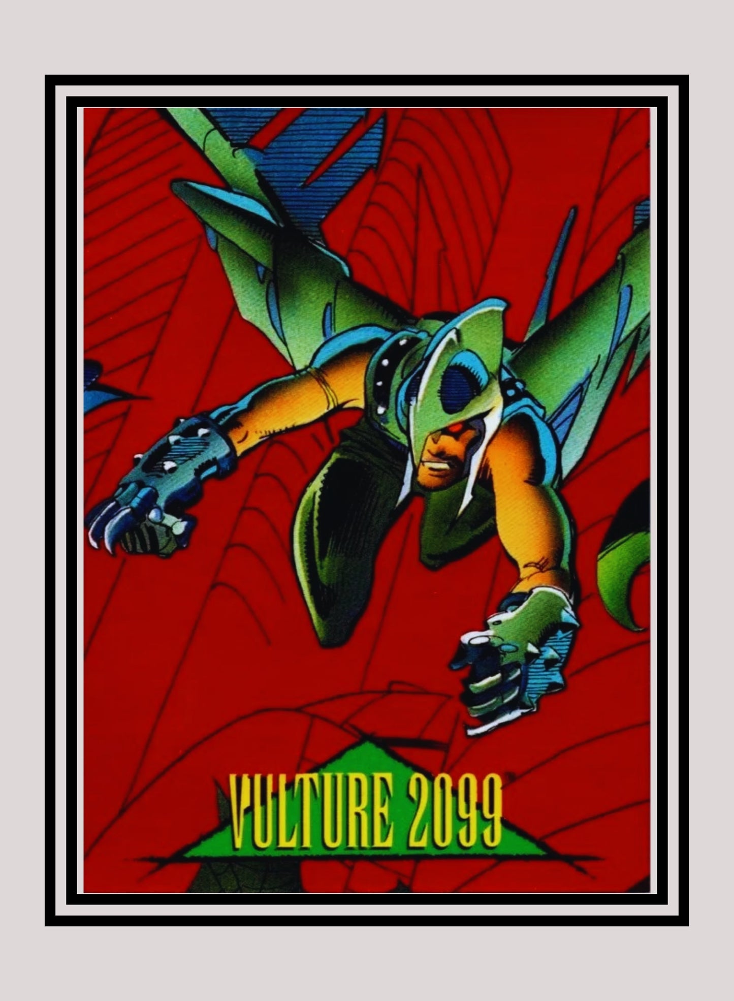 Marvel! Vulture 2099 - Red Foil (#2 - 1993 Marvel Universe Series 4)