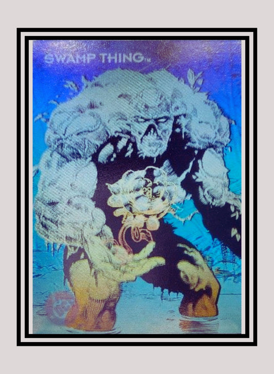 DC! 1x Swamp Thing - Hologram (DCH16 - 1993 Skybox DC Cosmic Teams)