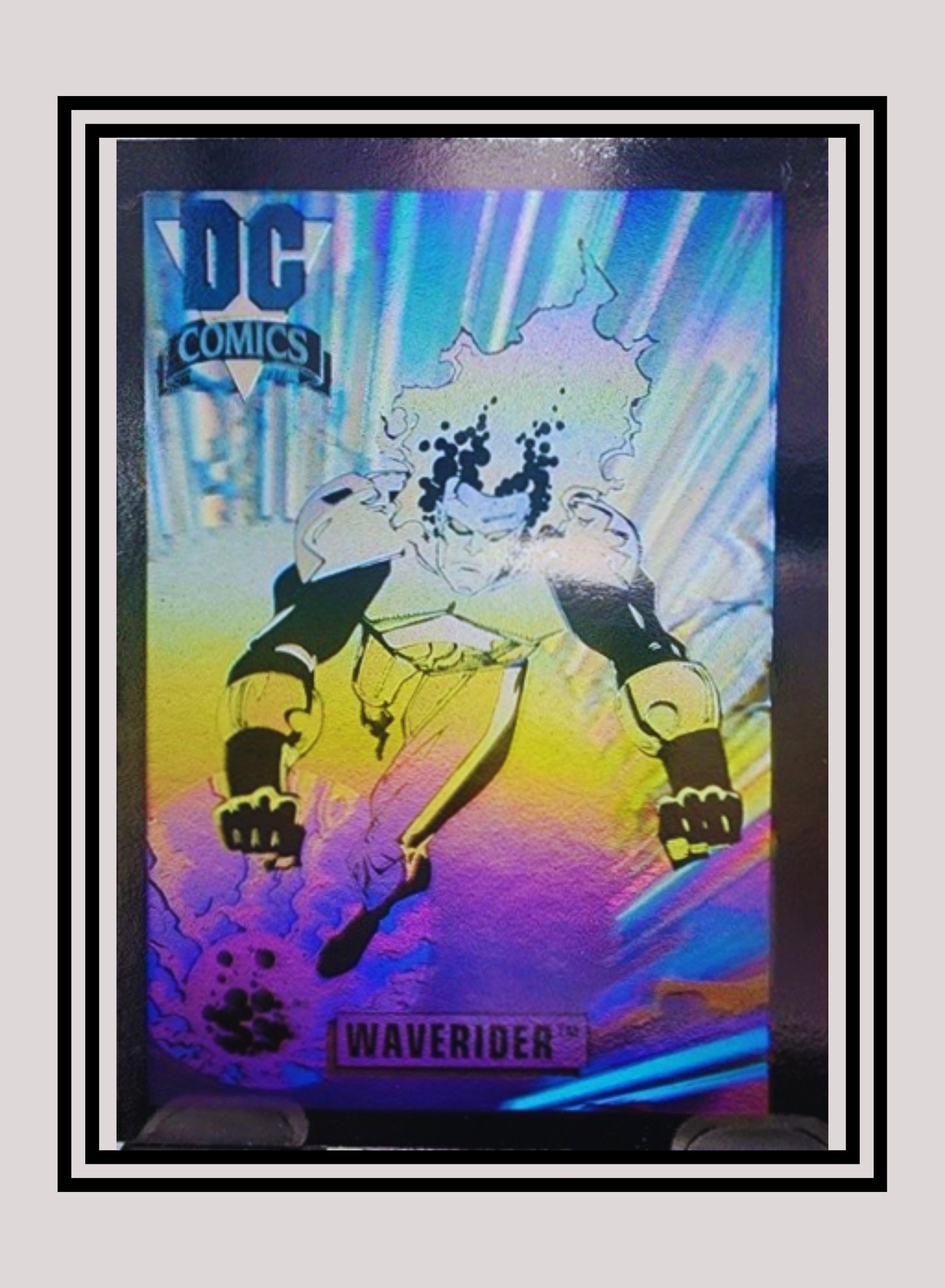 DC! 1x Waverider - Hologram (DCH10 - 1991 Impel DC Cosmic Cards)