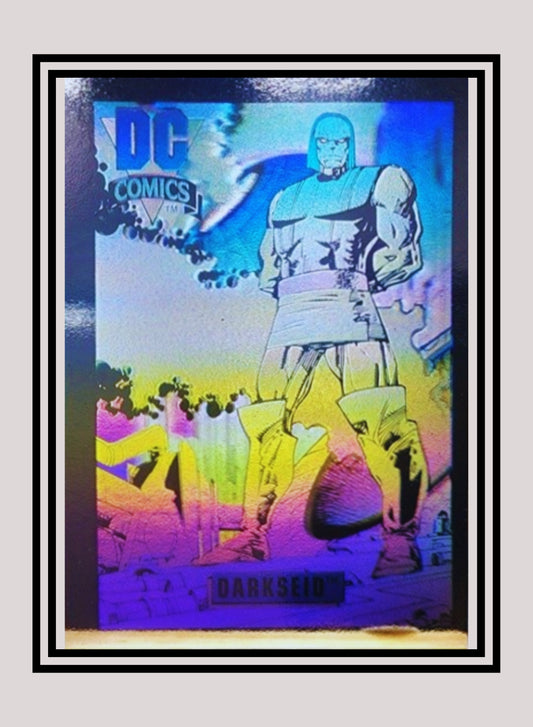 DC! 1x Darkseid - Hologram (DCH2 - 1991 Impel DC Cosmic Cards)