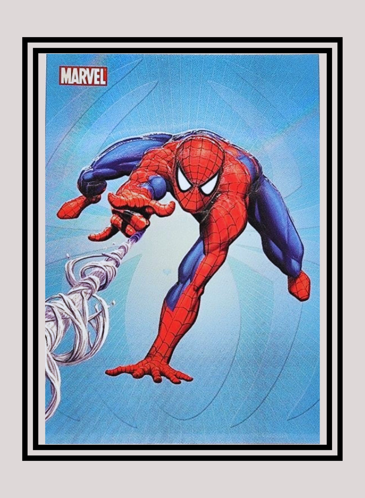 Marvel! 1x E2 Spiderman - Embossed (#E2 - 2009 Rittenhouse Spiderman Archives)