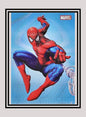 Marvel! 1x E4 Spiderman - Embossed (#E4 - 2009 Rittenhouse Spiderman Archives)