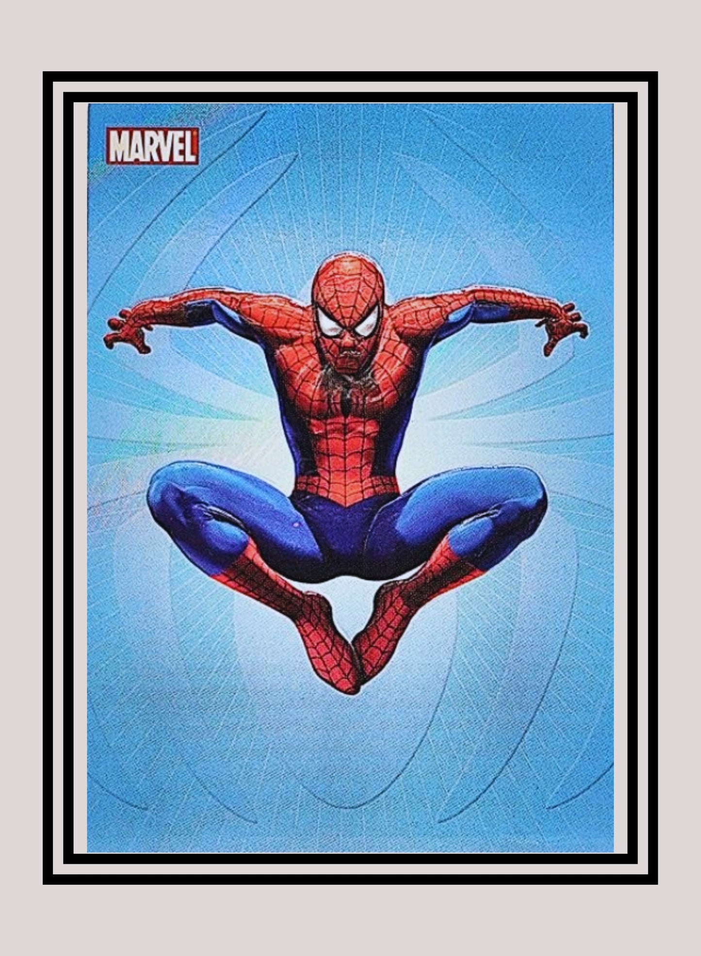 Marvel! 1x E7 Spiderman - Embossed (#E7 - 2009 Rittenhouse Spiderman Archives)