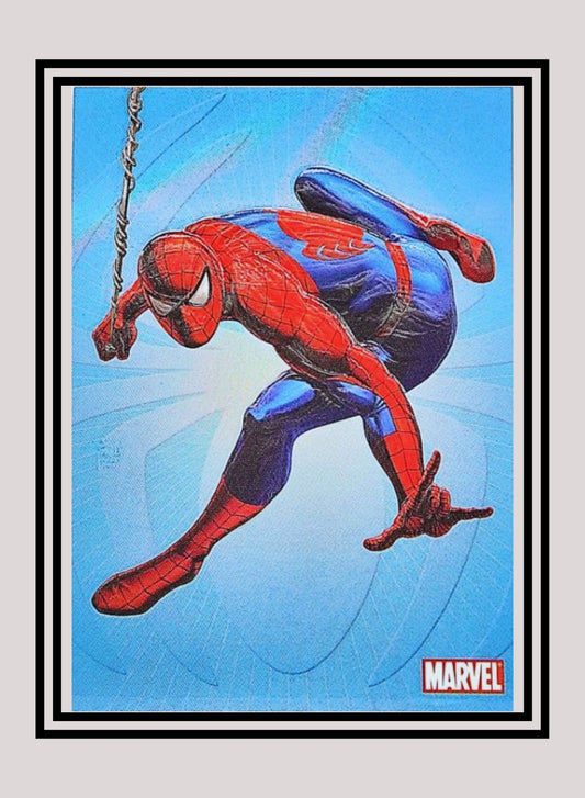 Marvel! 1x E9 Spiderman - Embossed (#E9 - 2009 Rittenhouse Spiderman Archives)