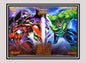 Marvel! 1x Onslaught: Marvel Universe - Base Greatest Battles (#EB-13 - 2022 Fleer Ultra Avengers)
