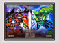 Marvel! 1x Onslaught: Marvel Universe - Base Greatest Battles (#EB-13 - 2022 Fleer Ultra Avengers)