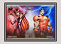 Marvel! 1x House Of M - Base Greatest Battles (#EB-6 - 2022 Fleer Ultra Avengers)