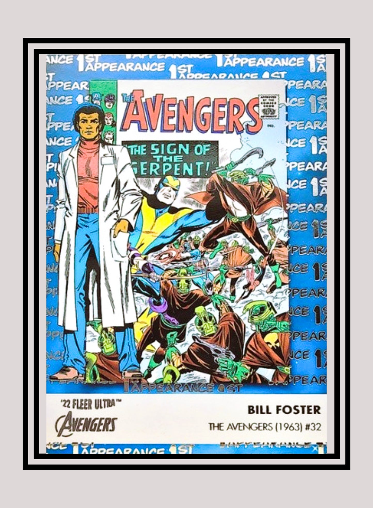 Marvel! 1x Bill Foster - 1st Appearances (#FA-2 - 2022 Fleer Ultra Avengers)