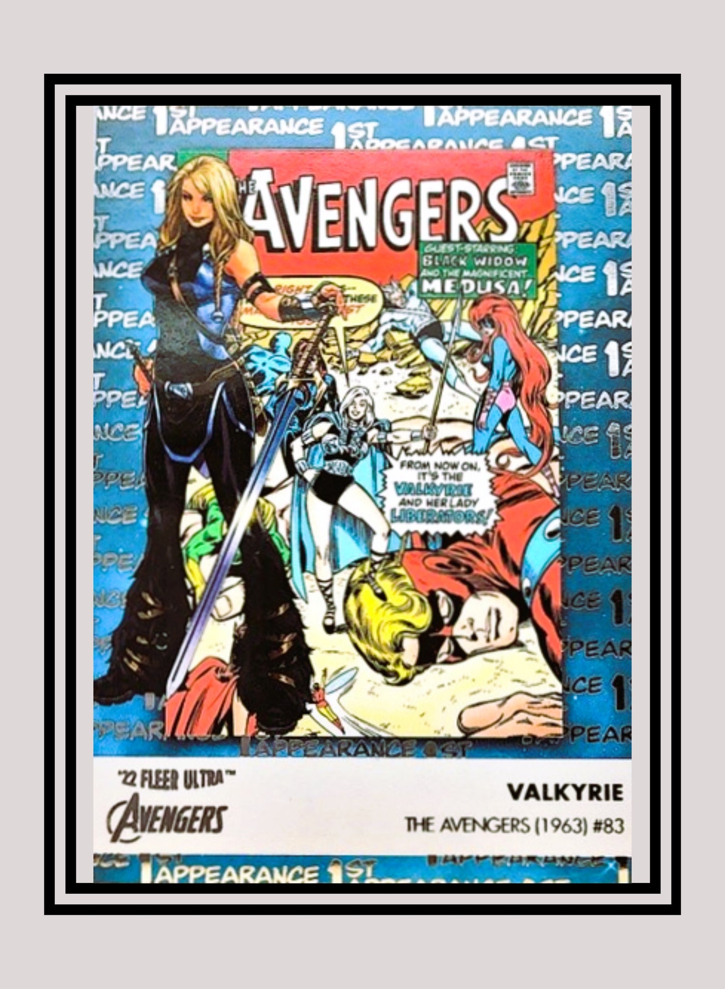 Marvel! 1x Valkyrie - 1st Appearances (#FA-6 - 2022 Fleer Ultra Avengers)