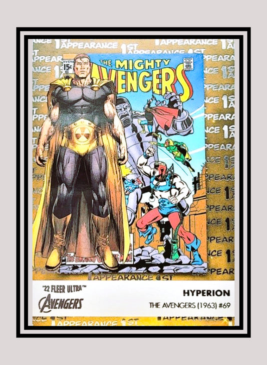 Marvel! 1x Hyperion - 1st Appearances (#FA-8 - 2022 Fleer Ultra Avengers)