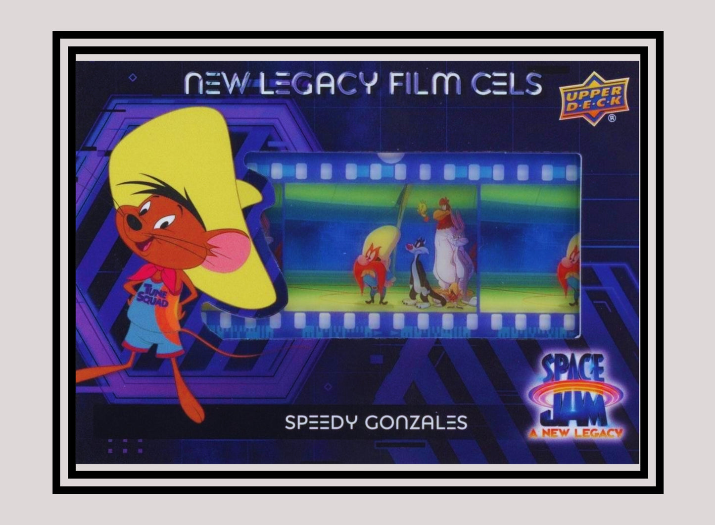 1x Speedy Gonzales - Film Cels (FC-5 - 2021 Upper Deck Space Jam: A New Legacy)