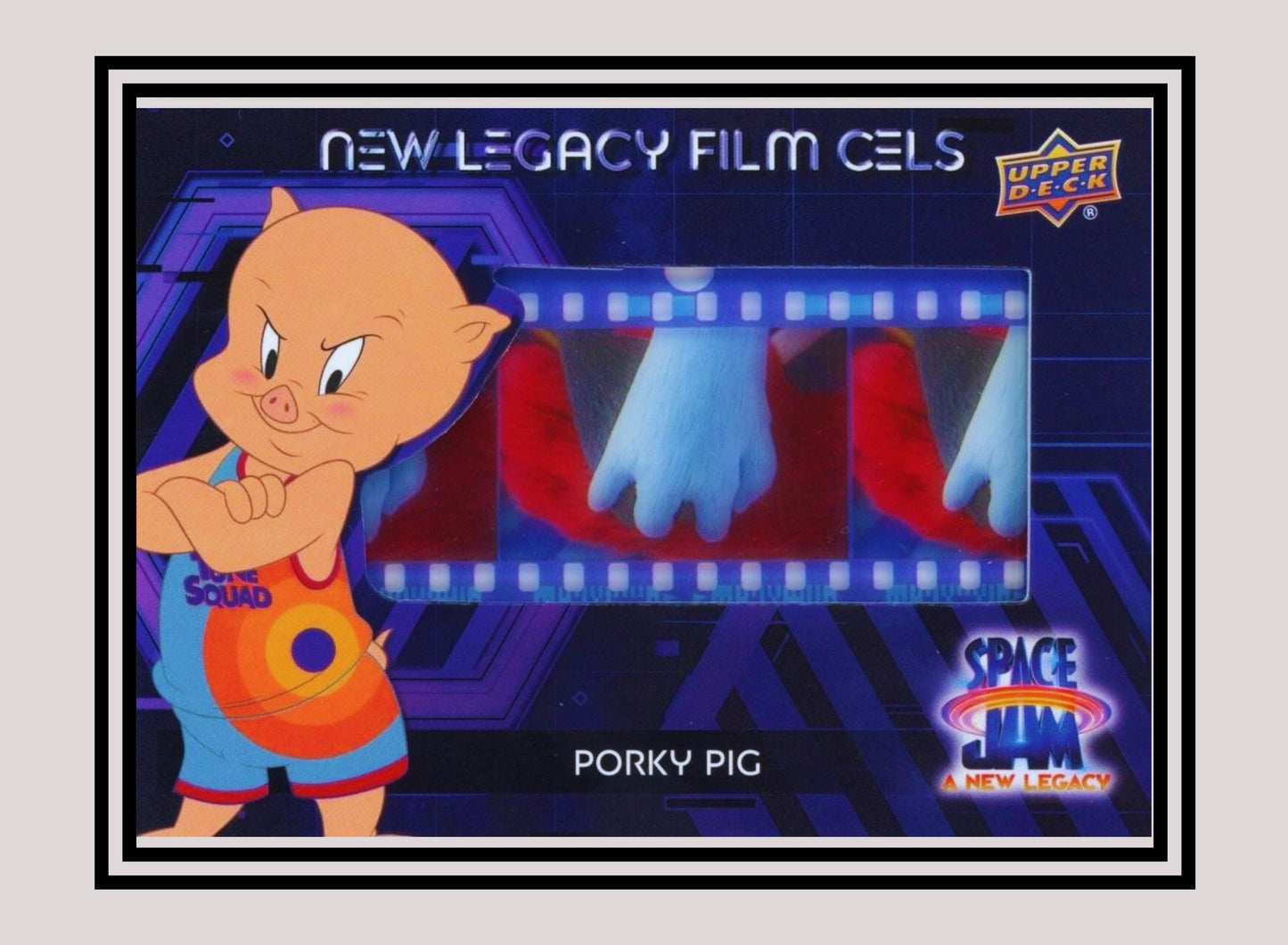 1x Porky Pig - Film Cels (FC-15 - 2021 Upper Deck Space Jam: A New Legacy)