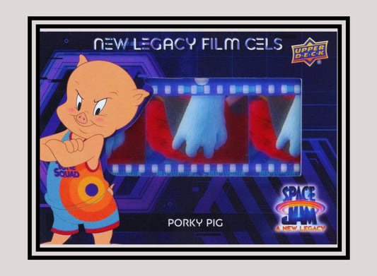 1x Porky Pig - Film Cels (FC-15 - 2021 Upper Deck Space Jam: A New Legacy)