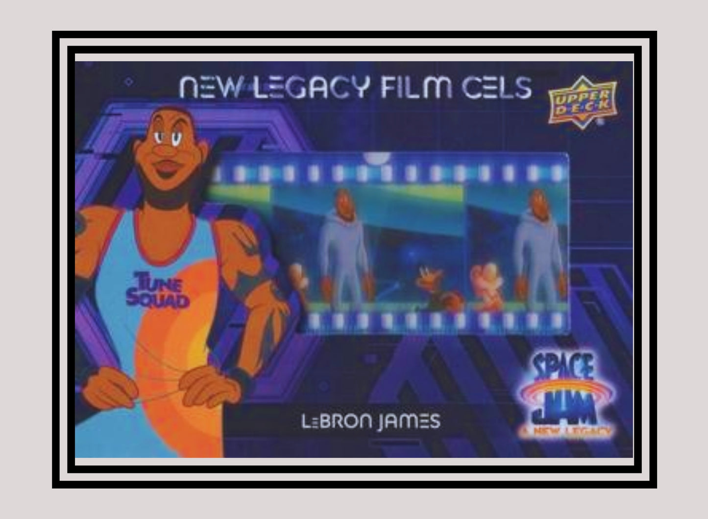 1x LeBron James Cartoon - Film Cels (FC-18 - 2021 Upper Deck Space Jam: A New Legacy)