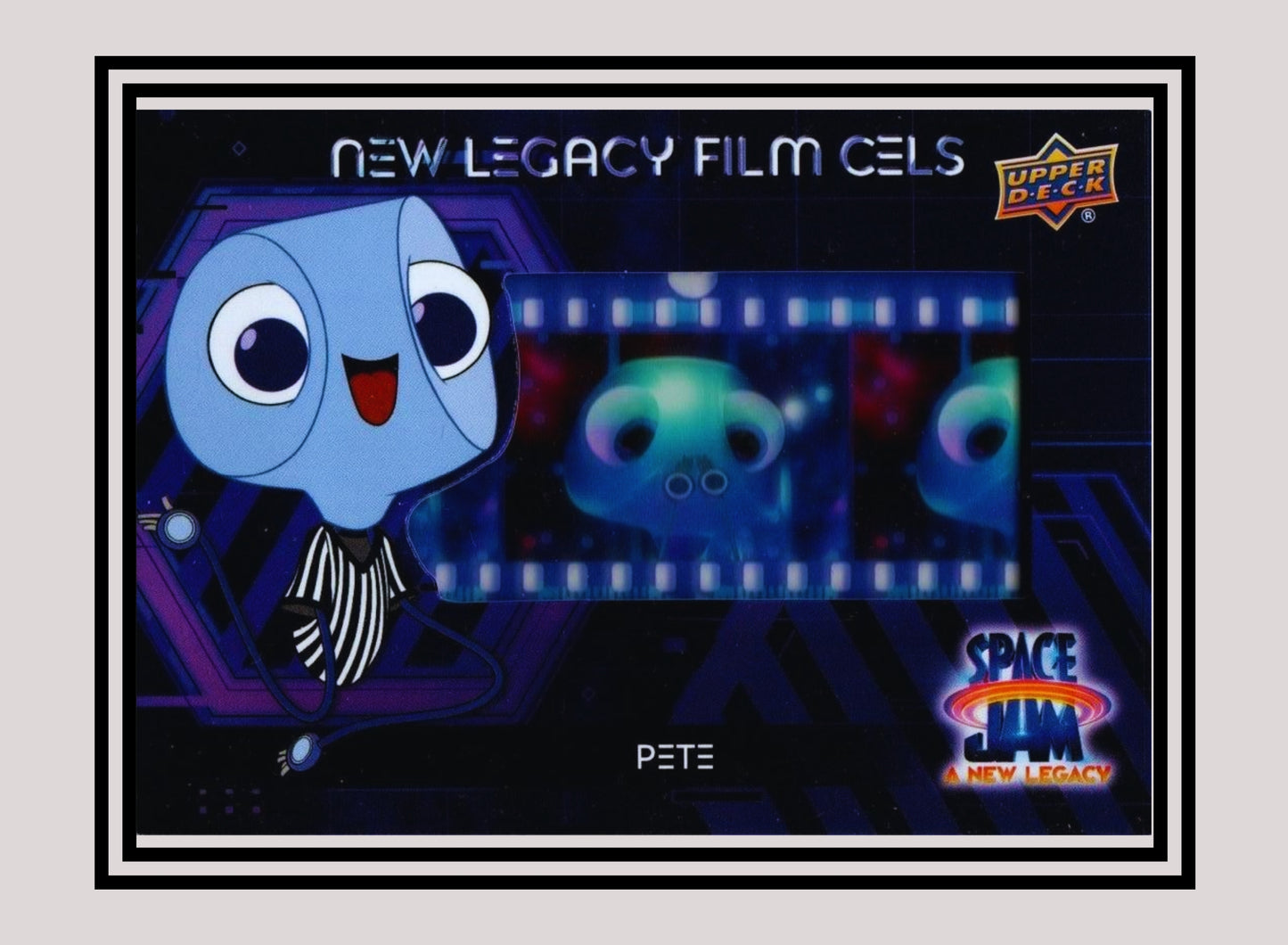 1x Pete - Film Cels (FC-25 - 2021 Upper Deck Space Jam: A New Legacy)