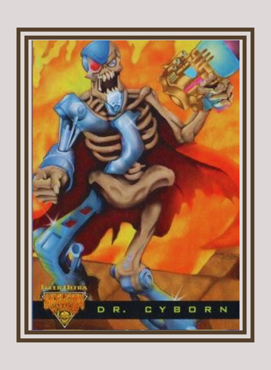 1x Dr. Cyborn - Luma Bone (#02 - 1995 Fleer Ultra Skeleton Warriors)