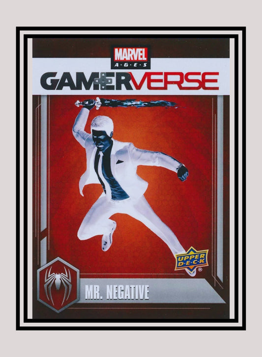 Marvel! 1x Mr. Negative - Inserts (G-3 - 2020 Upper Deck Marvel Ages)