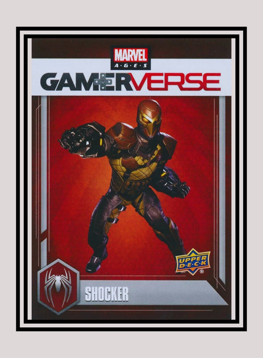 Marvel! 1x Shocker - Inserts (G-4 - 2020 Upper Deck Marvel Ages)