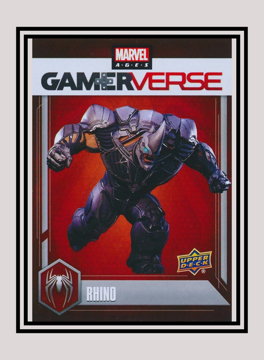 Marvel! 1x Rhino - Inserts (G-7 - 2020 Upper Deck Marvel Ages)