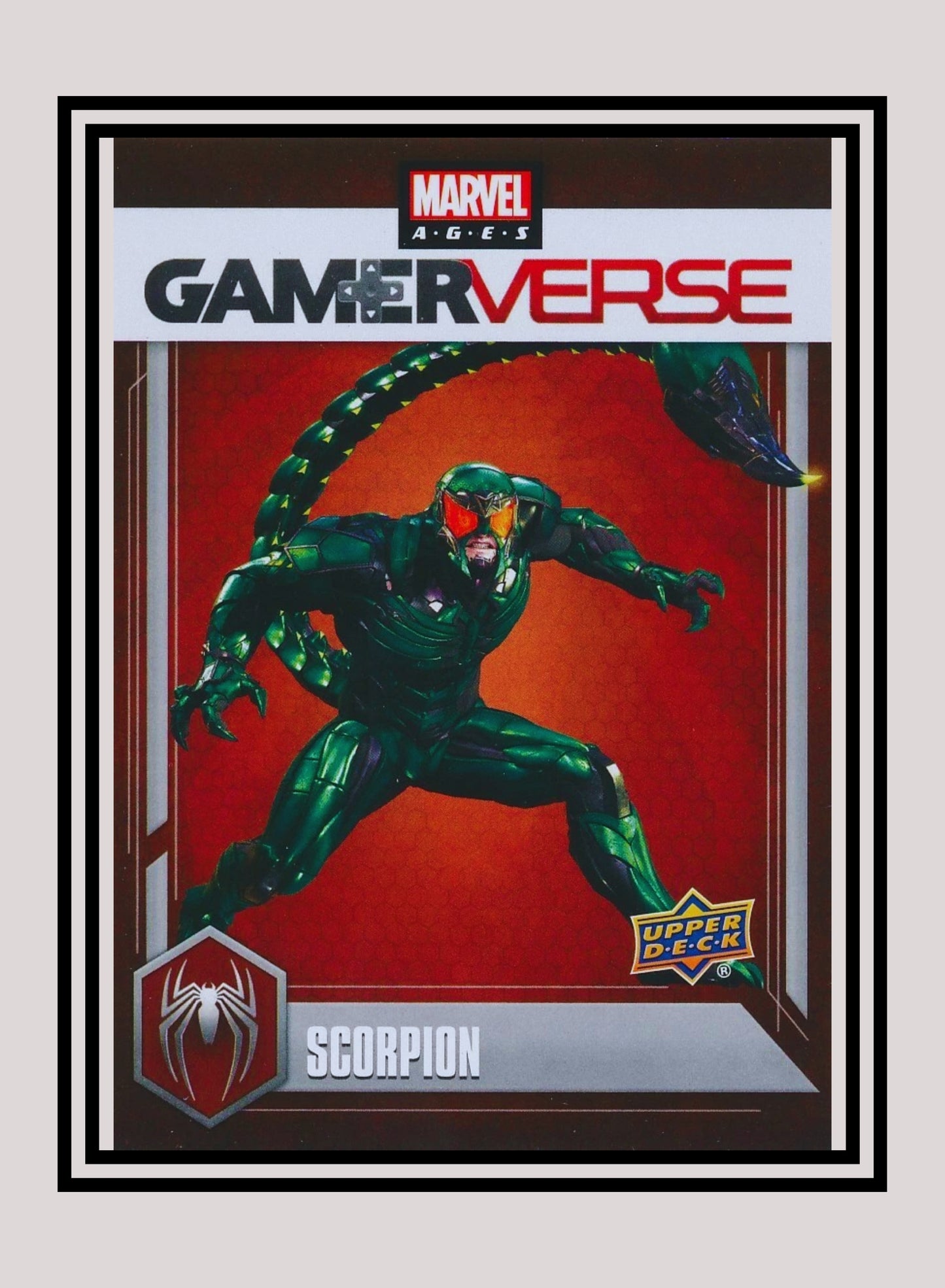 Marvel! 1x Scorpion - Inserts (G-8 - 2020 Upper Deck Marvel Ages)