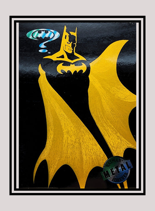 DC! 1x Batman - Gold Blaster (#01 - 1995 Fleer Batman Forever Metal)