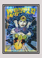 DC! 1x Wonder Woman - Hard Hitters Power Chrome (#H03 - 1995 SkyBox DC Power Chrome Legends)