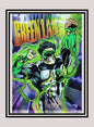 DC! 1x Green Lantern - Hard Hitters Power Chrome (#H13 - 1995 SkyBox DC Power Chrome Legends)