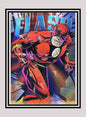 DC! 1x Flash - Hard Hitters Power Chrome (#H14 - 1995 SkyBox DC Power Chrome Legends)