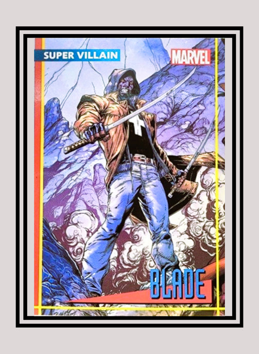 Marvel! 1x Blade - Base (#04 - 2021 Marvel Heroes Reborn)