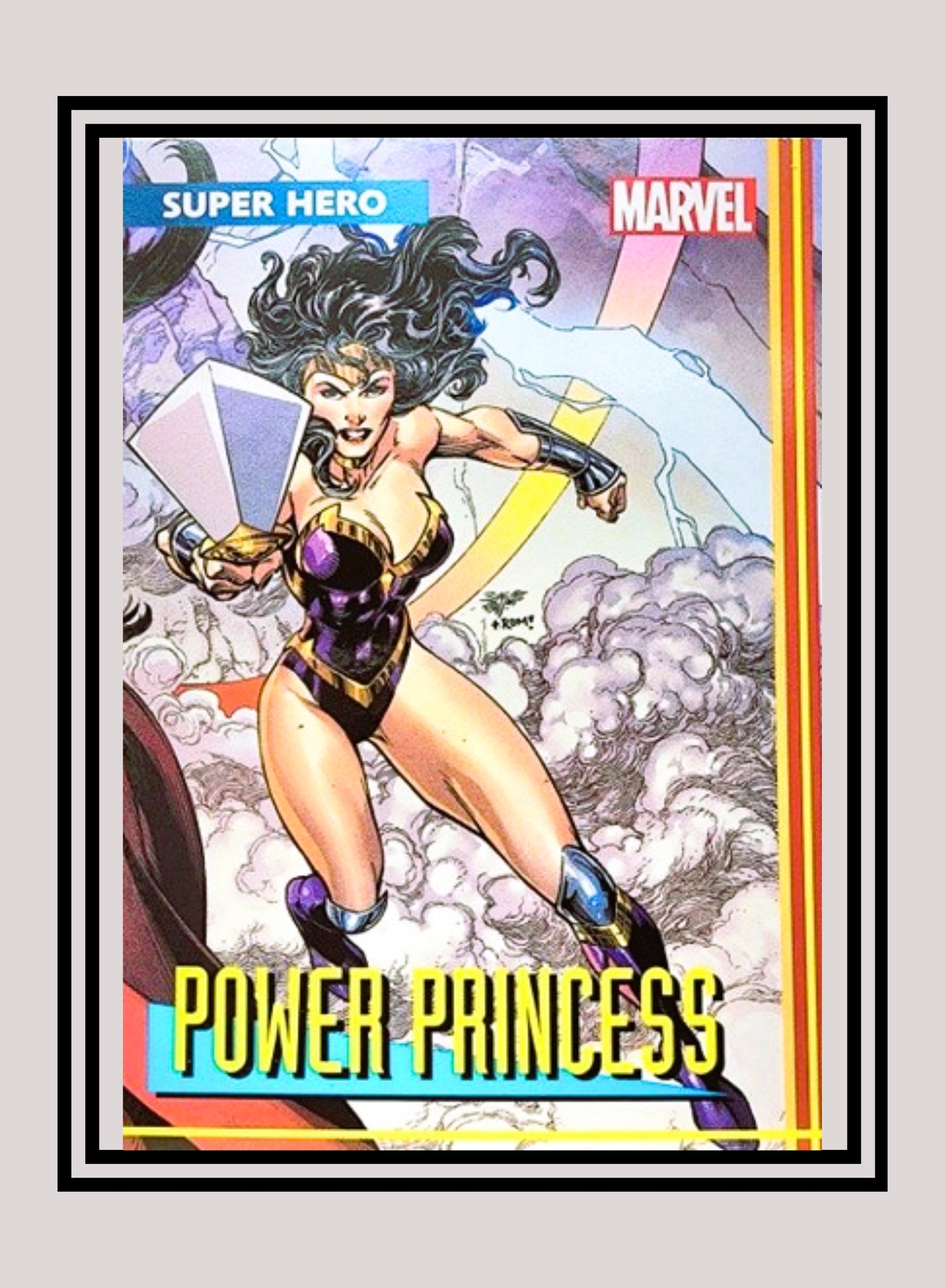 Marvel! 1x Power Princess - Base (#06 - 2021 Marvel Heroes Reborn)