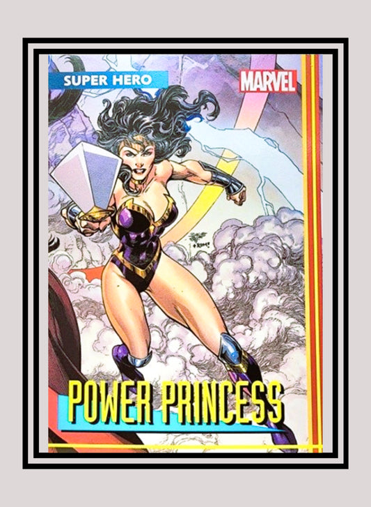 Marvel! 1x Power Princess - Base (#06 - 2021 Marvel Heroes Reborn)