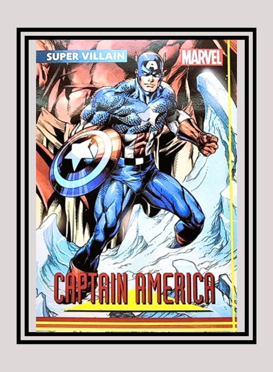 Marvel! 1x Captain America - Base (#08 - 2021 Marvel Heroes Reborn)