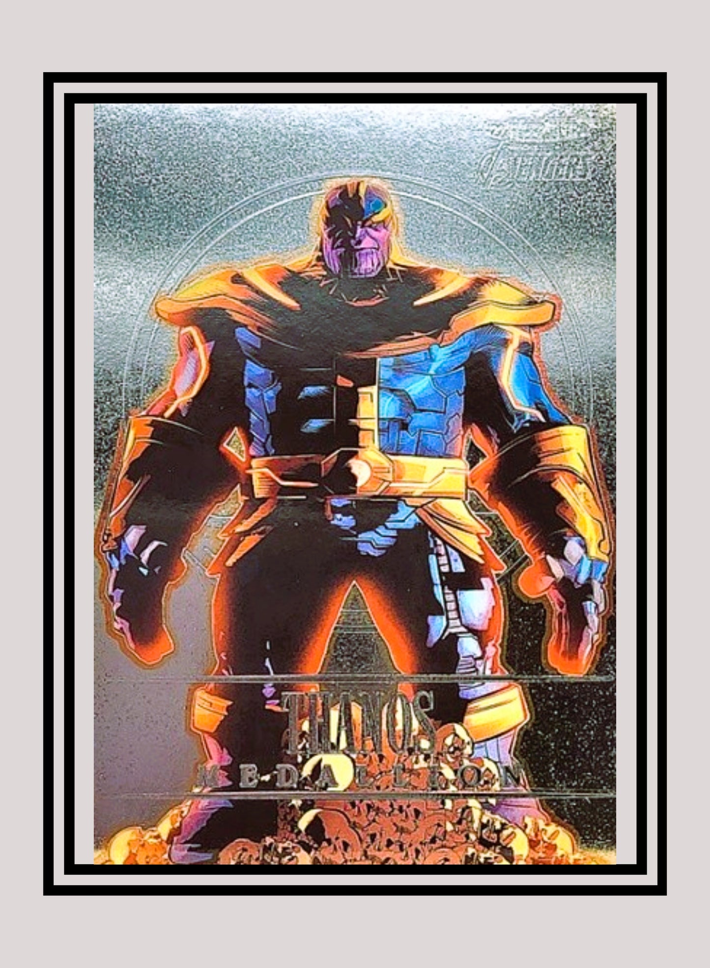 Marvel! 1x Thanos - Medallions (#M-43 - 2022 Fleer Ultra Avengers)