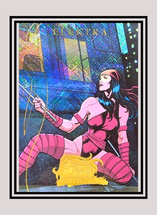 Marvel! 1x Elektra - Marvel Heroines Holo (MH1 - 2008 Upper Deck Marvel Masterpieces Series 2)