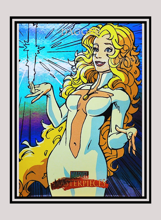 Marvel! 1x Dagger - Marvel Knight Holo (MK4 - 2008 Upper Deck Marvel Masterpieces Series 3)