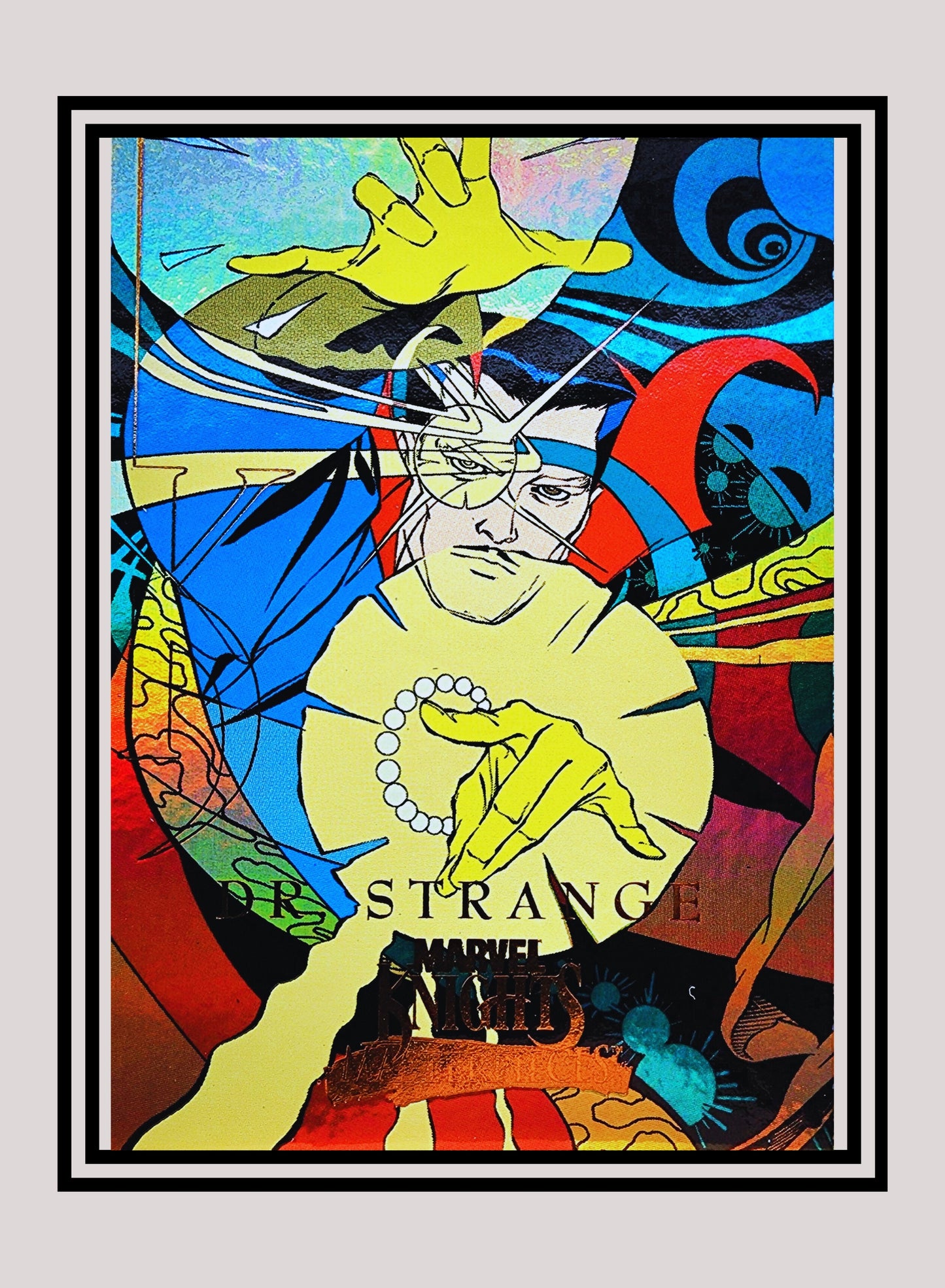 Marvel! 1x Dr. Strange - Marvel Knight Holo (MK5 - 2008 Upper Deck Marvel Masterpieces Series 3)