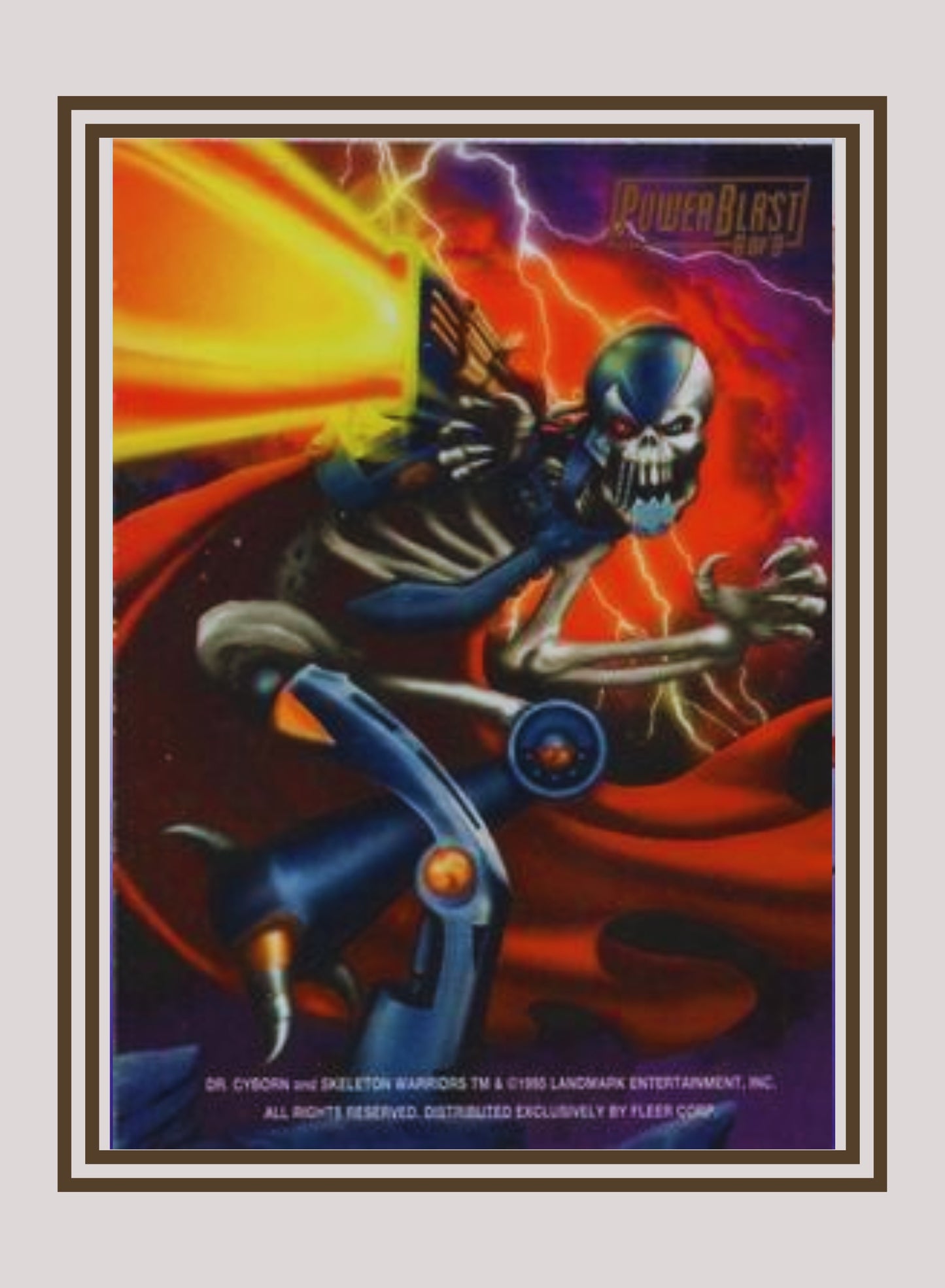 1x Dr. Cyborn - Powerblast (#06 - 1995 Fleer Ultra Skeleton Warriors)