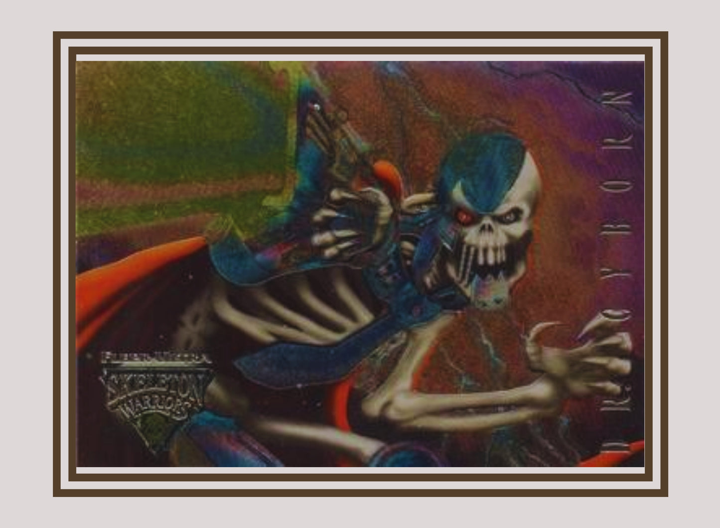 1x Dr. Cyborn - Powerblast (#06 - 1995 Fleer Ultra Skeleton Warriors)