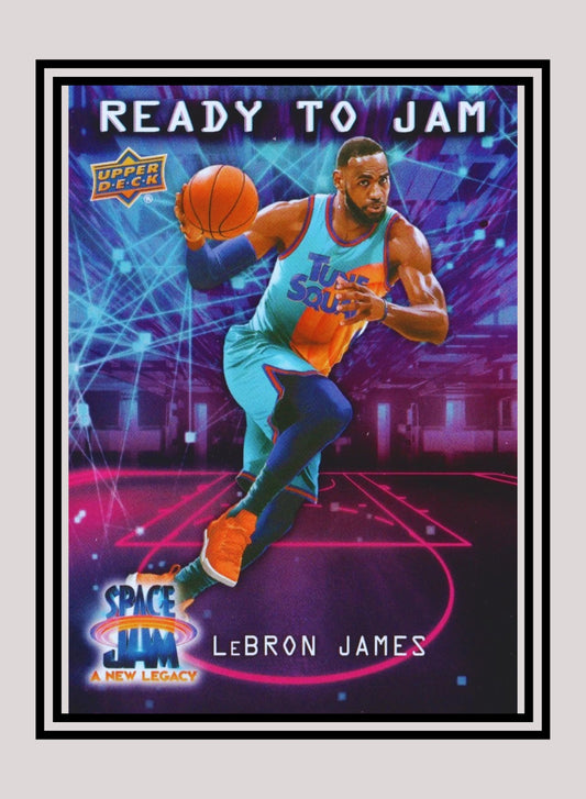 1x LeBron James - Foil (RJ-1 - 2021 Upper Deck Space Jam: A New Legacy)