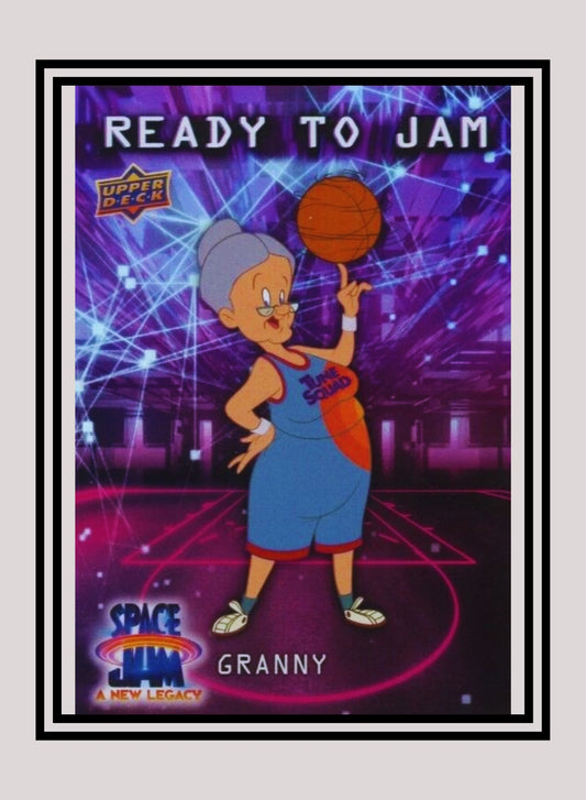 1x Granny - Foil (RJ-2 - 2021 Upper Deck Space Jam: A New Legacy)