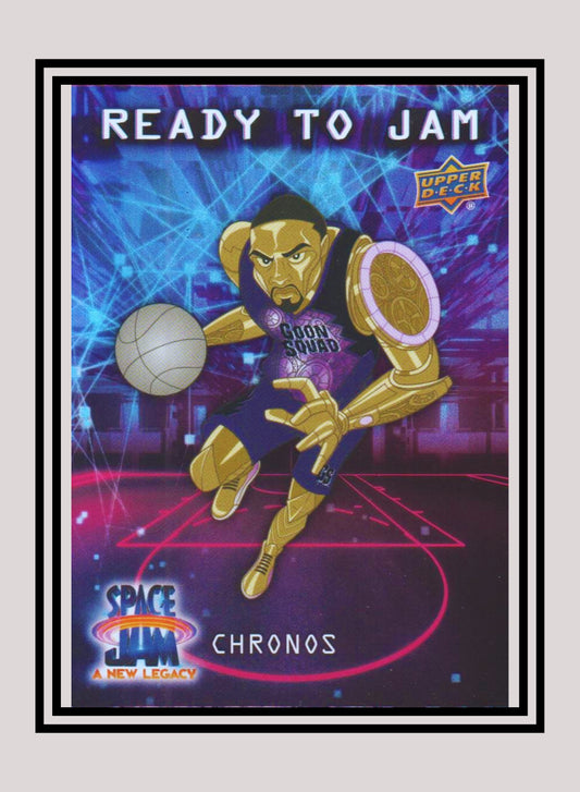 1x Chronos - Foil (RJ-4 - 2021 Upper Deck Space Jam: A New Legacy)