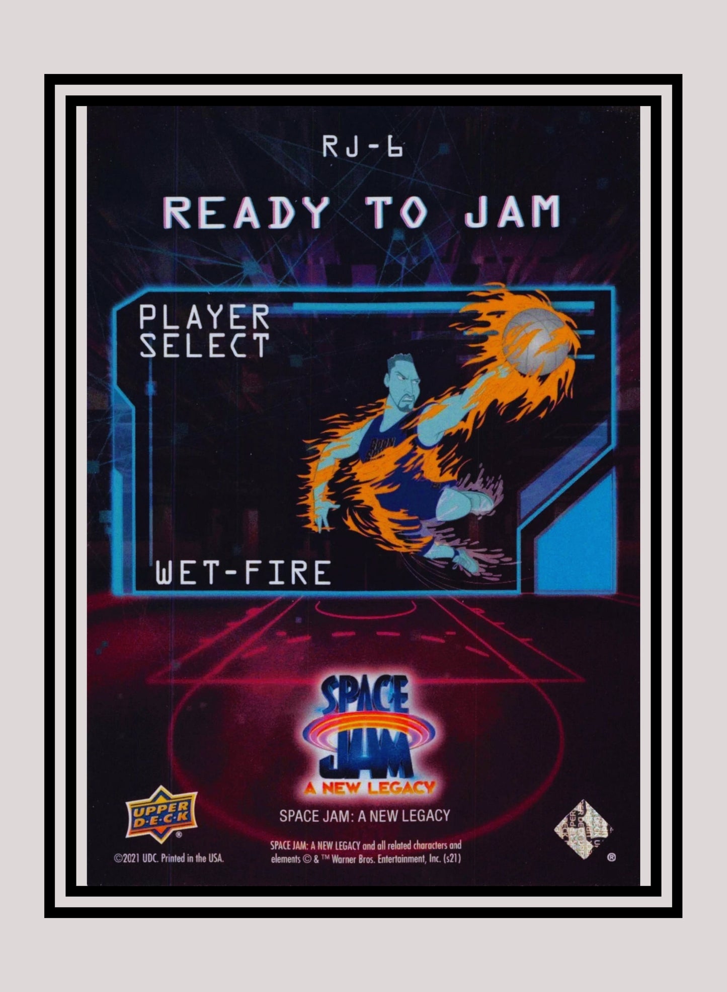 1x Wet-Fire - Foil (RJ-6 - 2021 Upper Deck Space Jam: A New Legacy)