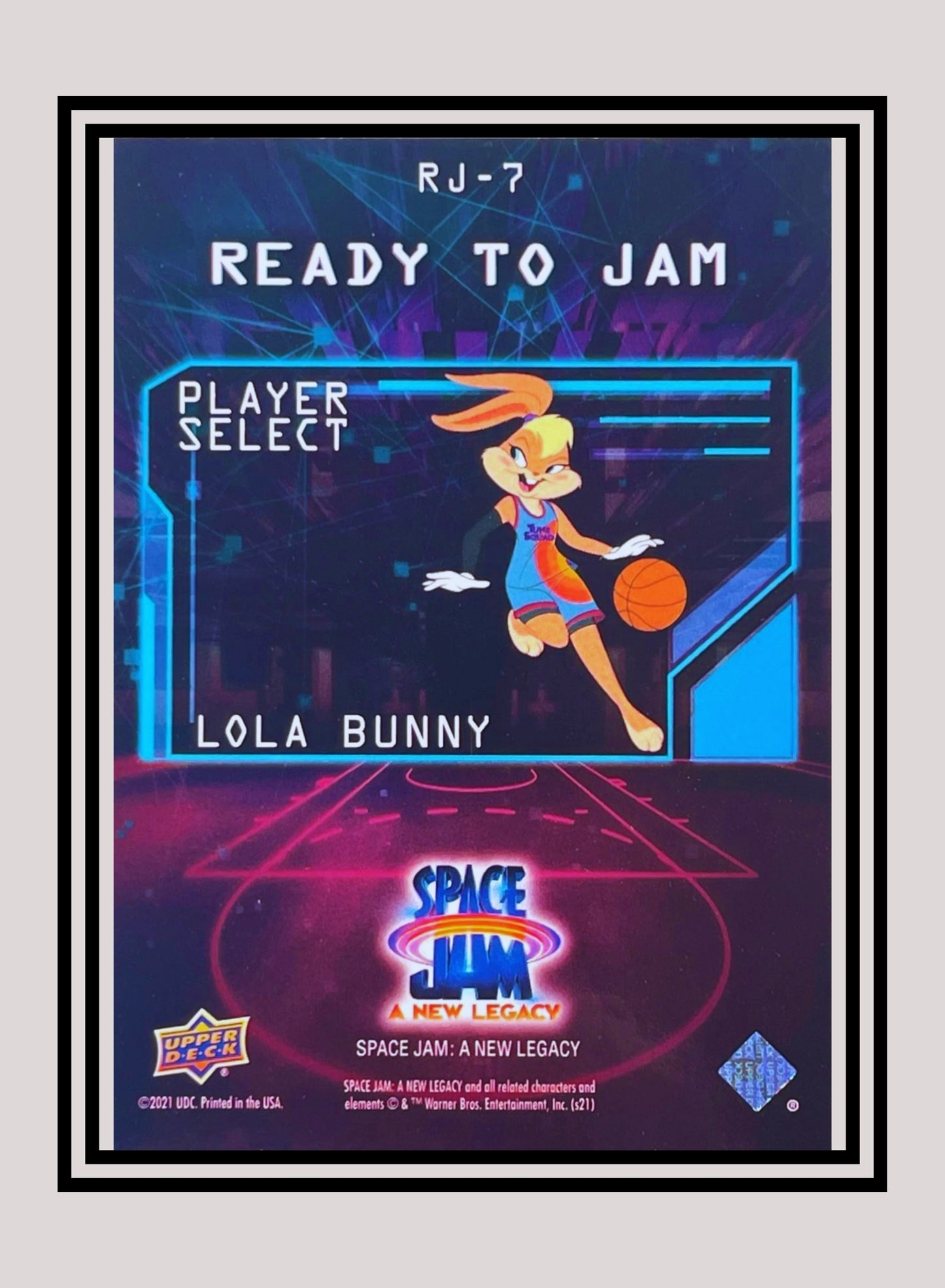 1x Lola Bunny - Foil (RJ-7 - 2021 Upper Deck Space Jam: A New Legacy)