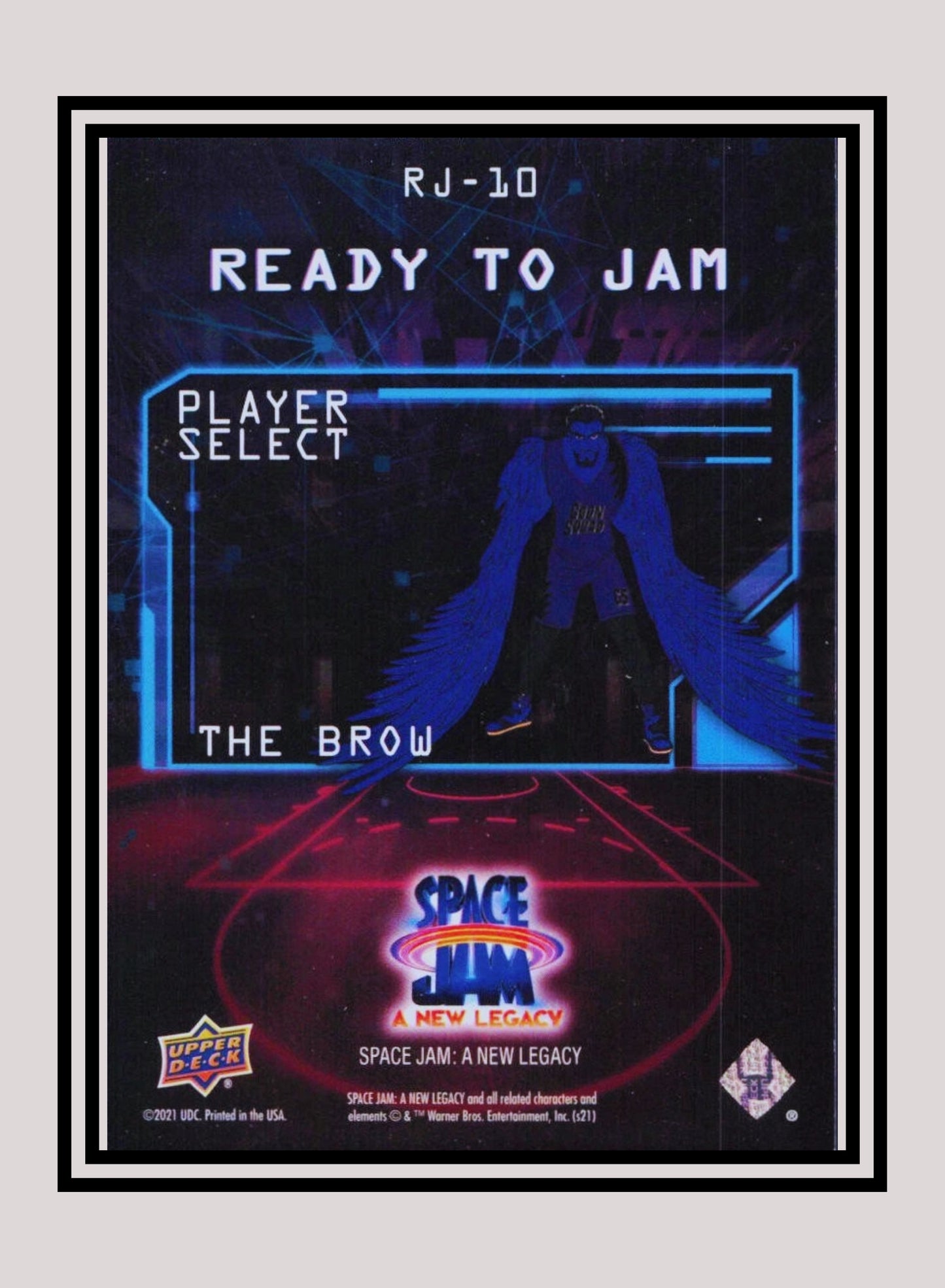 1x The Brow - Foil (RJ-10 - 2021 Upper Deck Space Jam: A New Legacy)