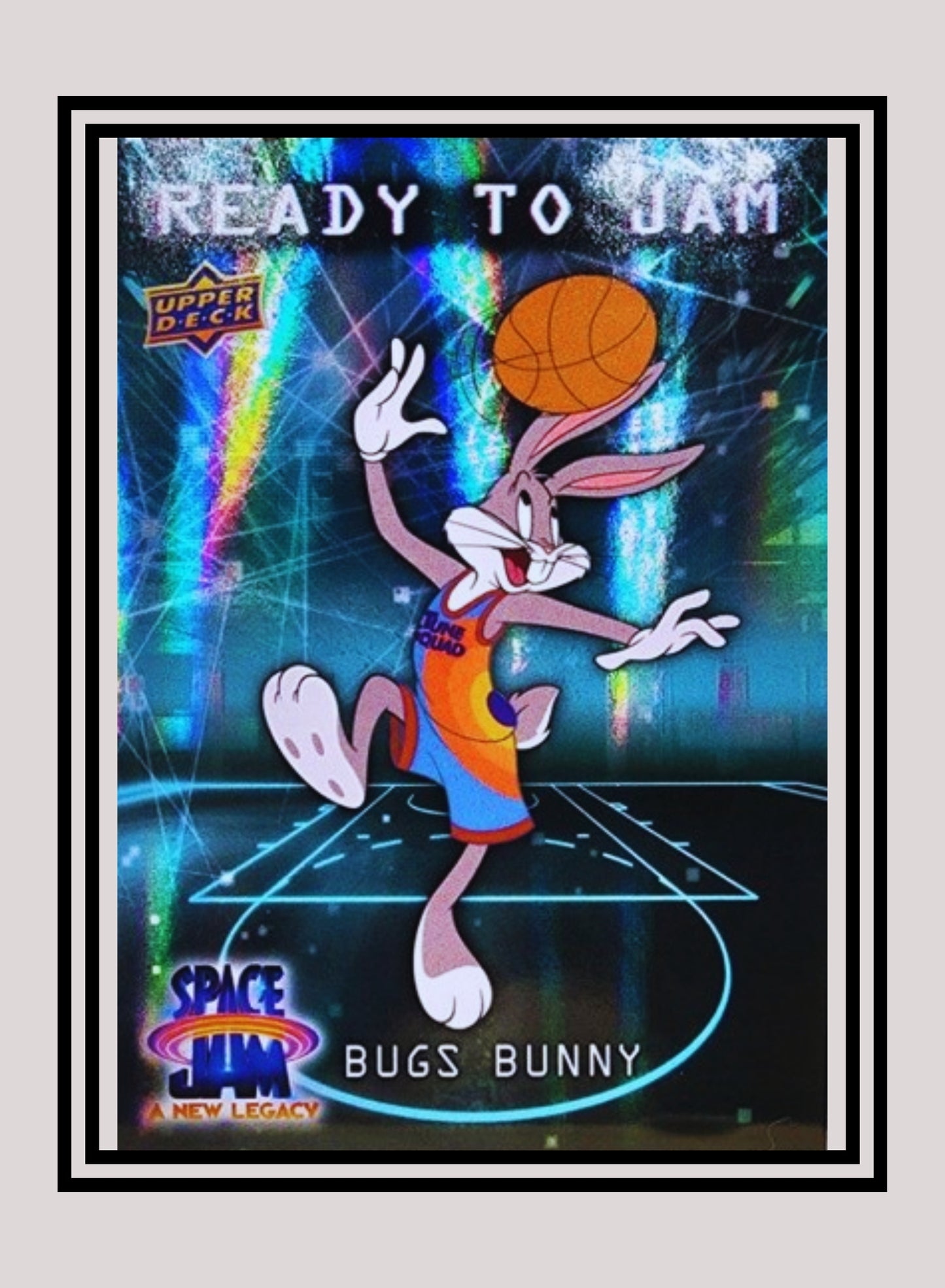 1x Bugs Bunny - Turquoise Foil 274/349 (RJ-5 - 2021 Upper Deck Space Jam: A New Legacy)