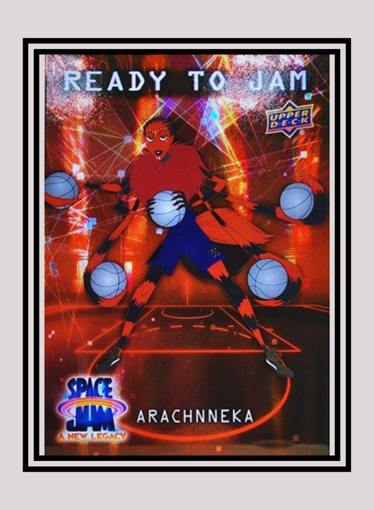 1x Arachnneka - Red Foil 332/999 (RJ-3 - 2021 Upper Deck Space Jam: A New Legacy)