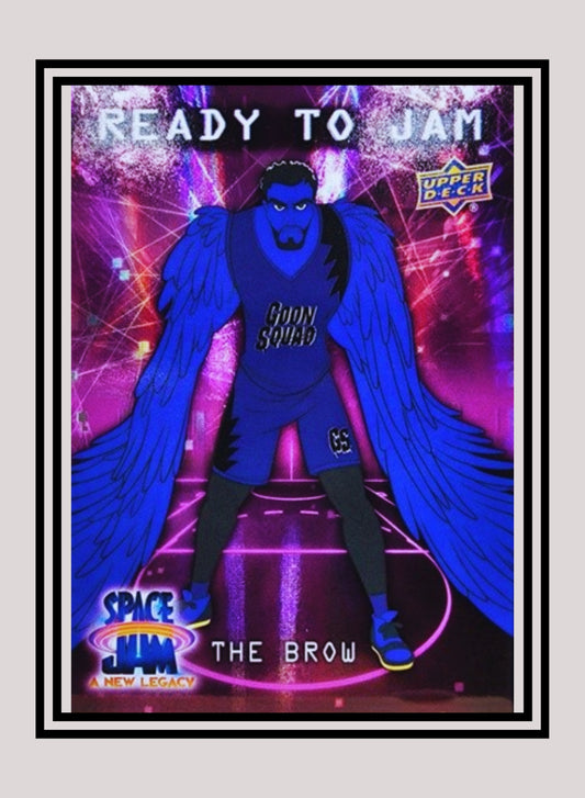 1x The Brow - Pink Foil 248/249 (RJ-10 - 2021 Upper Deck Space Jam: A New Legacy)