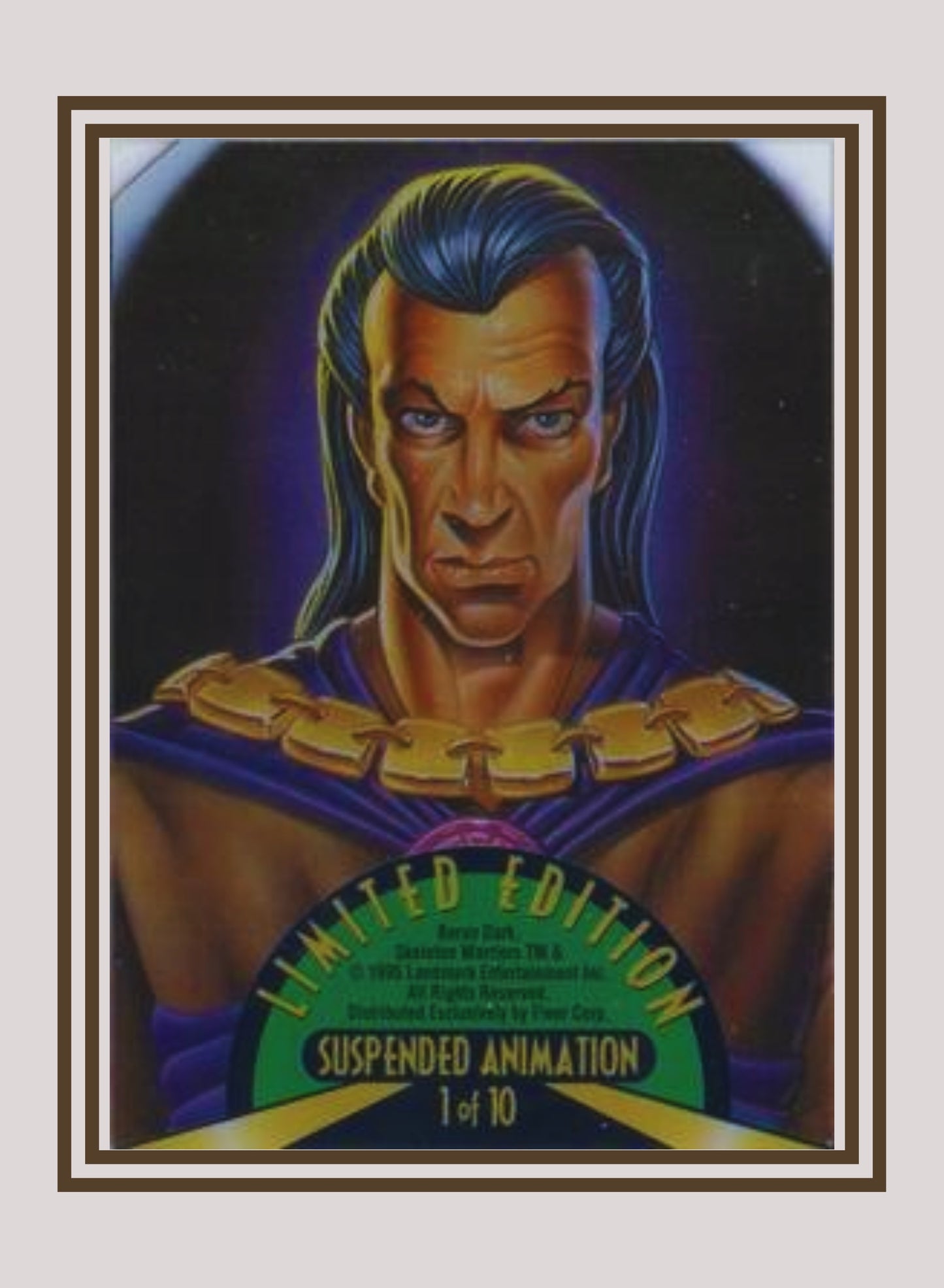 1x Baron Dark - Suspended Animation (#01 - 1995 Fleer Ultra Skeleton Warriors)